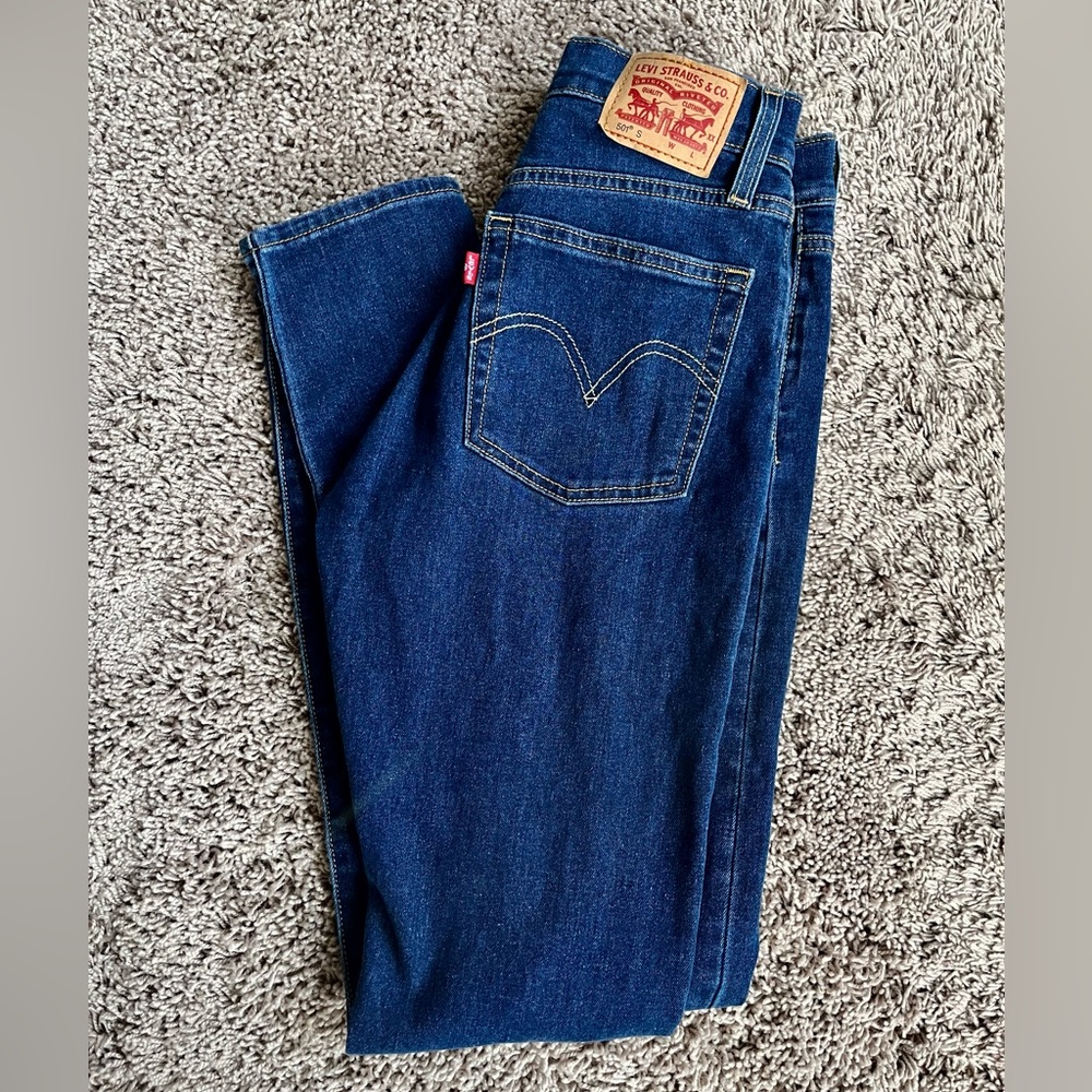 Levi’s 501 skinny jean, Womens size 25